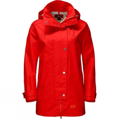 Chaquetas Jack Wolfskin Toronto Mujer Rojas - Chile YFT120758